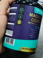 Magnesium 25 in 1 | Suplemento Premium de Magnesio con Complejo B, D3 y K2