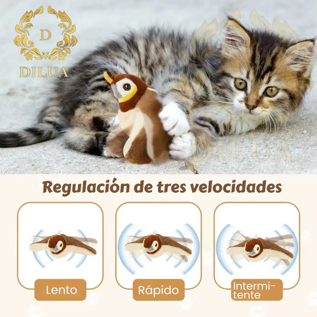 PAJARO VOLADOR PARA GATOS YY