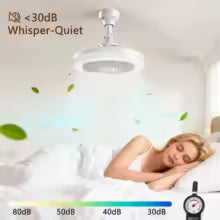 Lámpara Ventilador de Techo 2 en 1 con Control Remoto – LED 30W