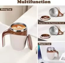 Taza Mezcladora Automática Magnética – Self Stirring Mug