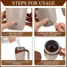 Taza Mezcladora Automática Magnética – Self Stirring Mug