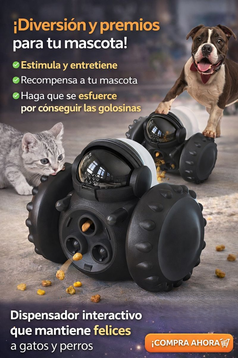 Juguete Interactivo Dispensador MASCOTA