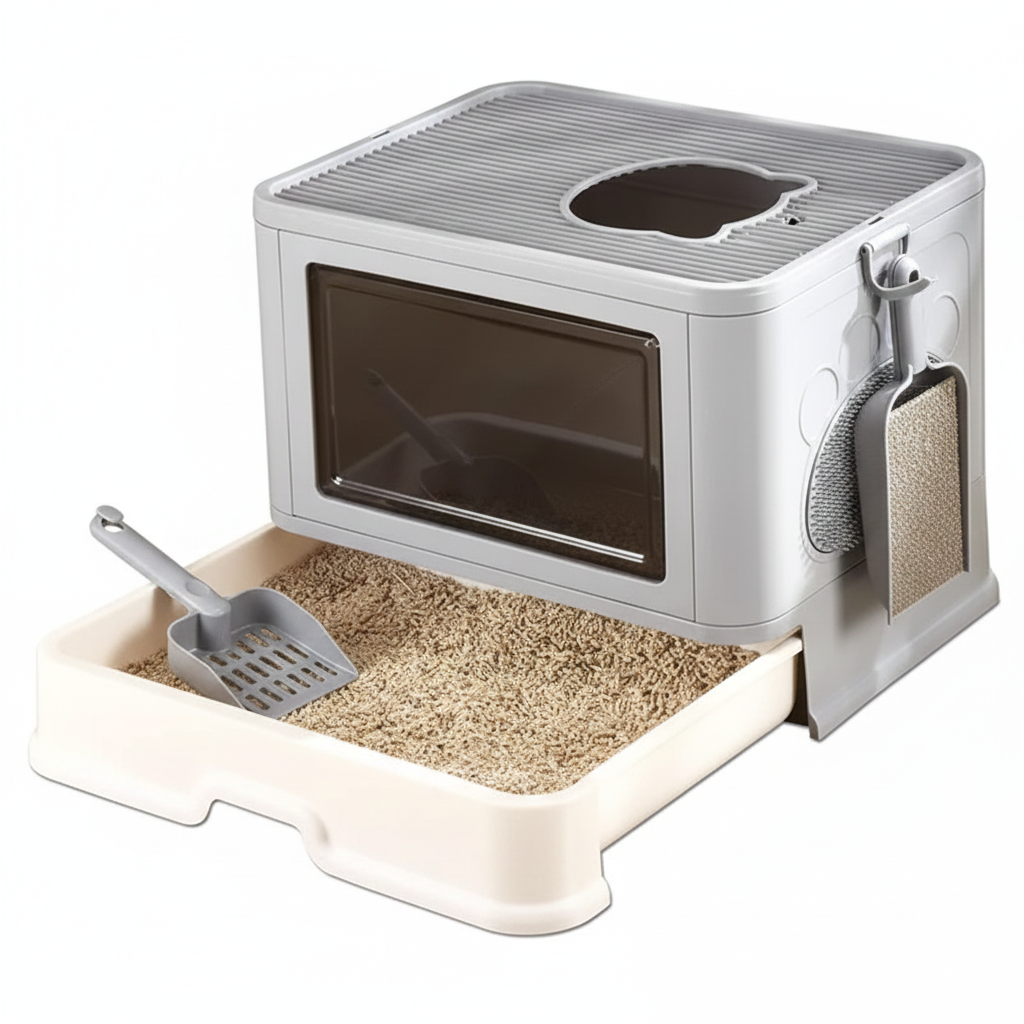 Arenero Baño Para Gato Con Tapa