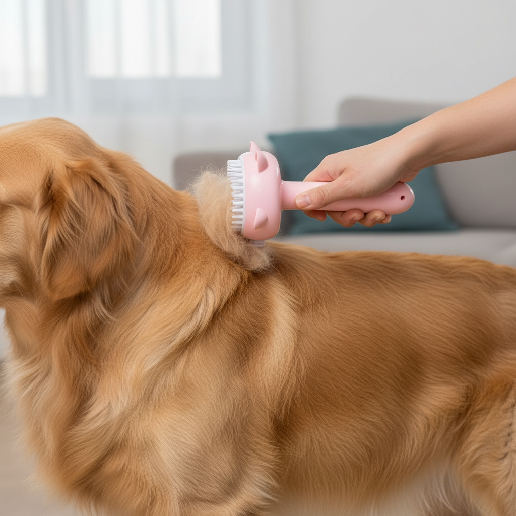 Cepillo 3 en 1 Vapor Pet Spray