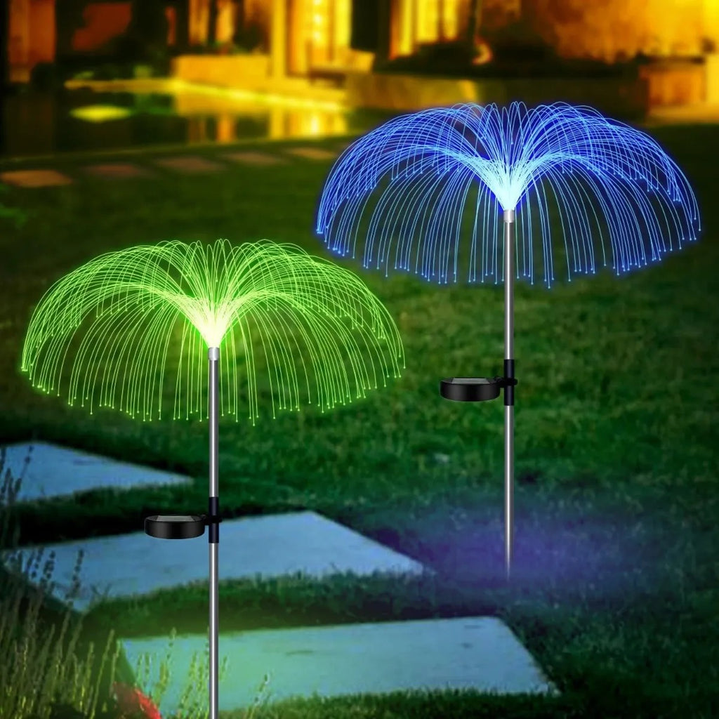 A443 Lampara Solar Medusa Para Jardin