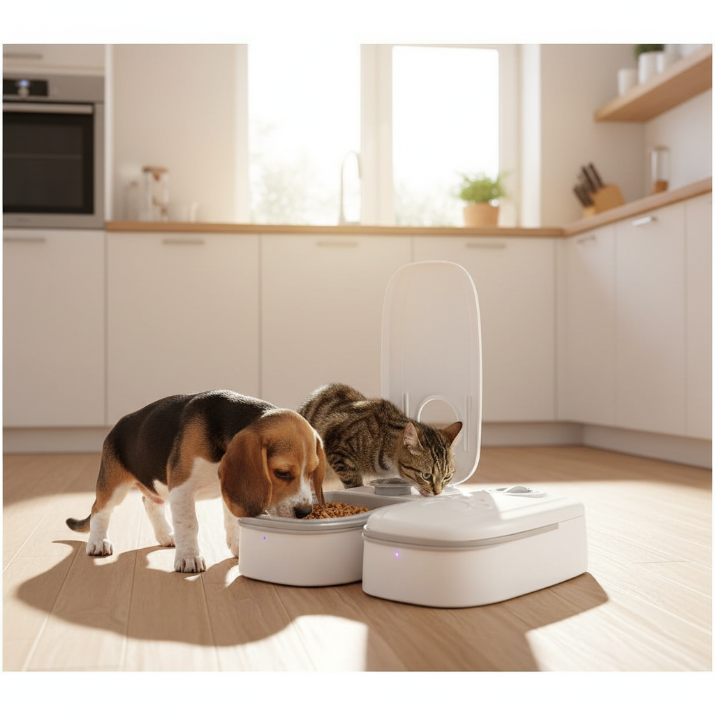 Dispensador Automático de Comida Mascota