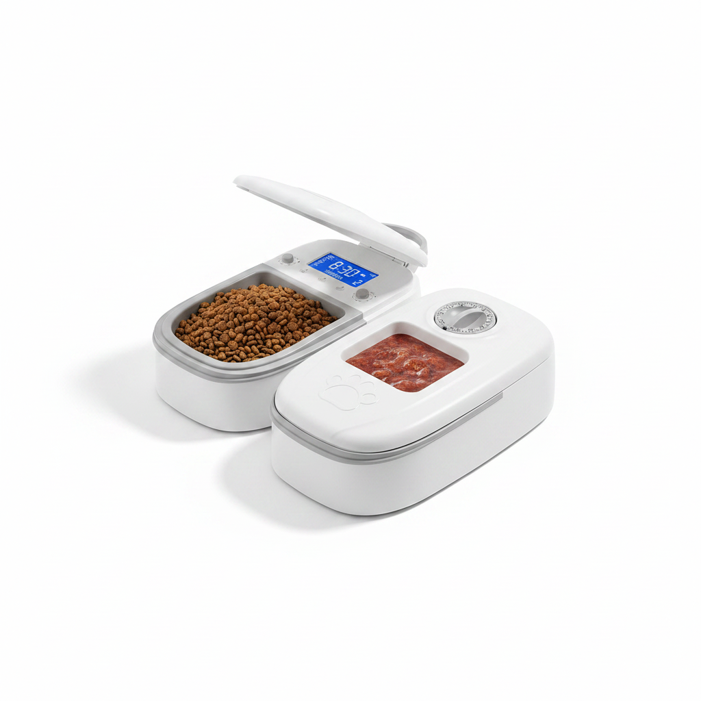 Dispensador Automático de Comida Mascota