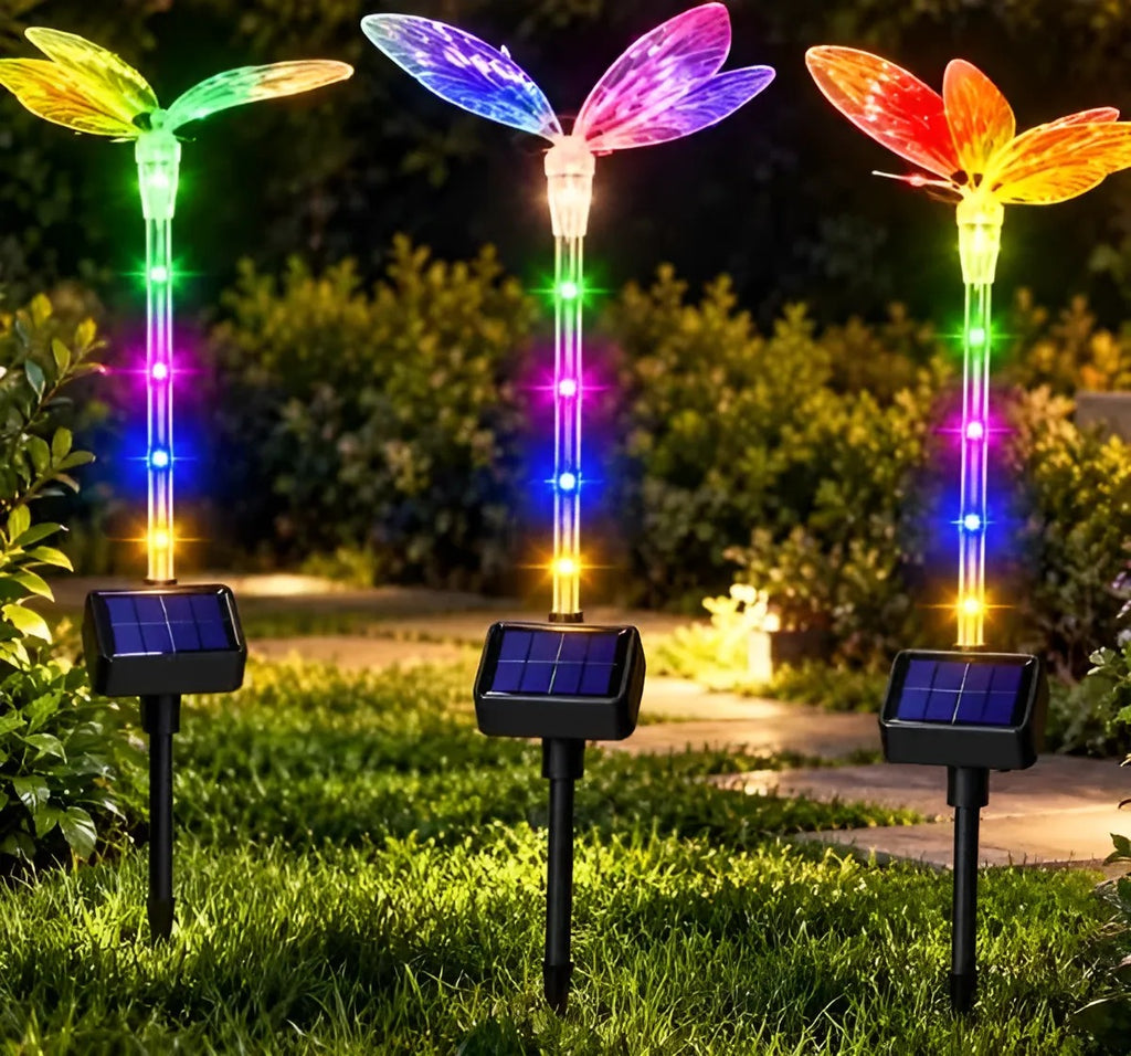 A444 Luz Solar Libélula LED
