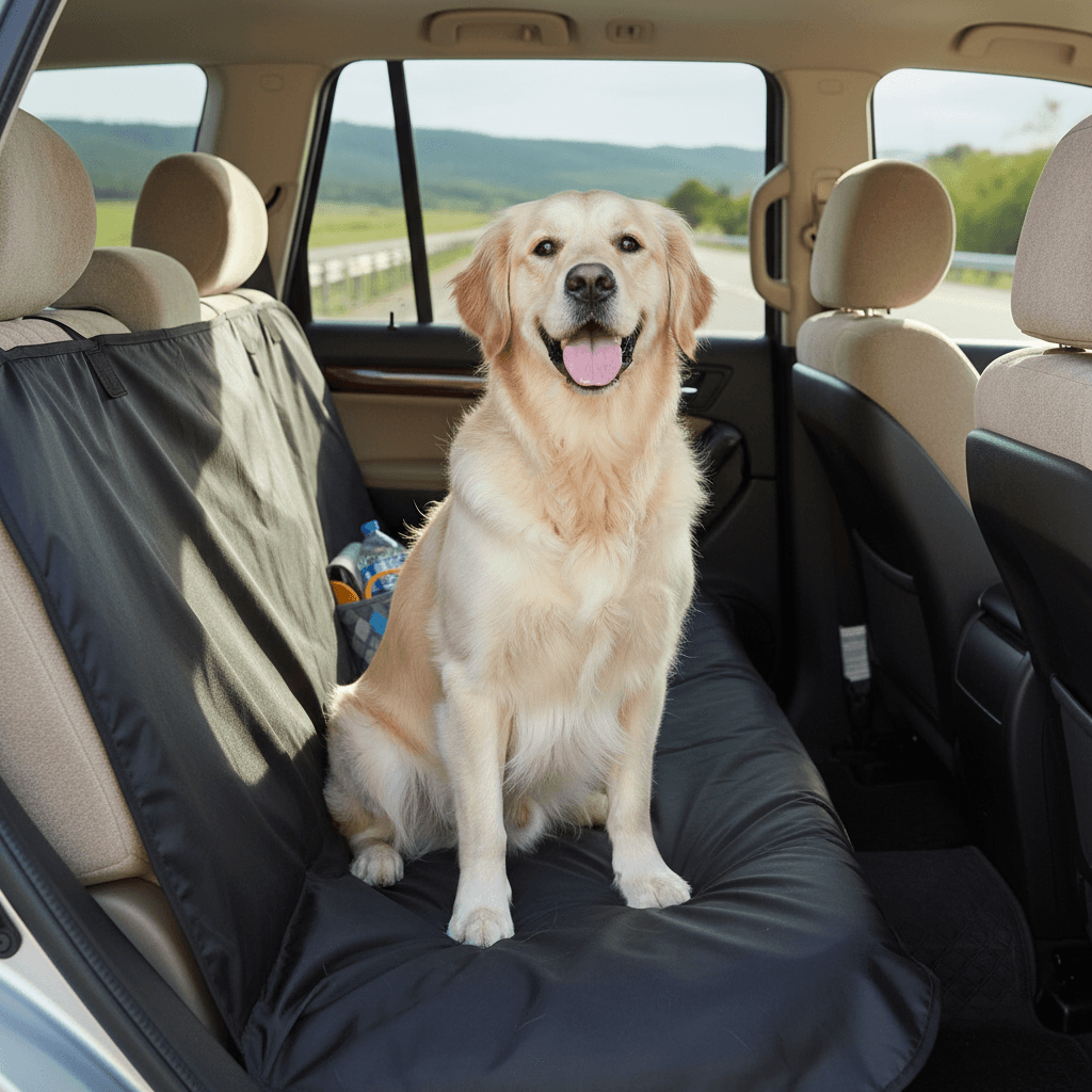 Forro Funda Protector de Silla de Carro para Mascotas – Impermeable y Fácil de Limpiar