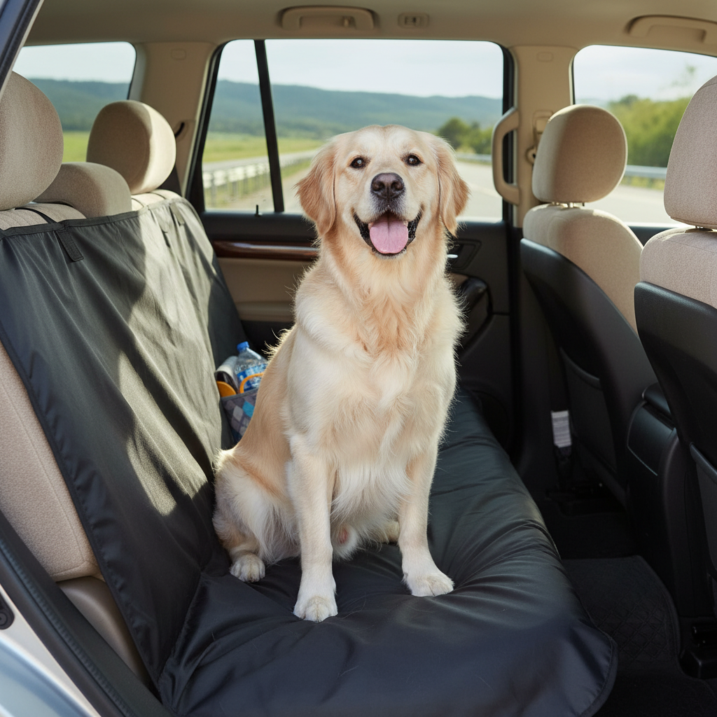Forro Funda Protector de Silla de Carro para Mascotas – Impermeable y Fácil de Limpiar