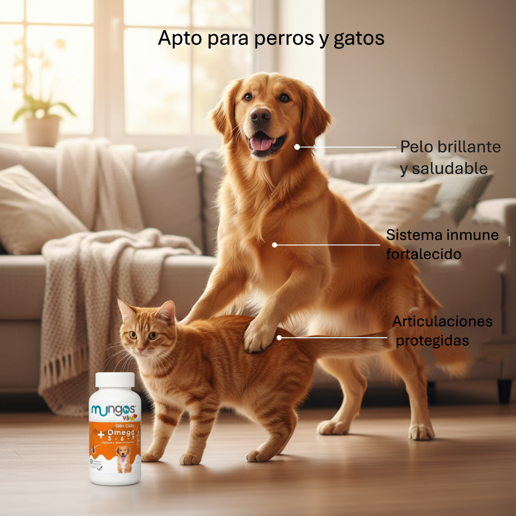 Omega 3-6-9 para Mascotas