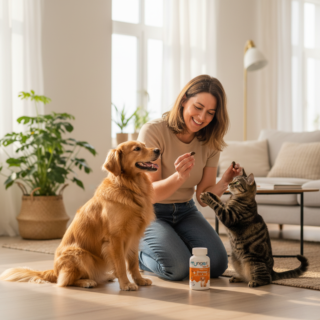Omega 3-6-9 para Mascotas