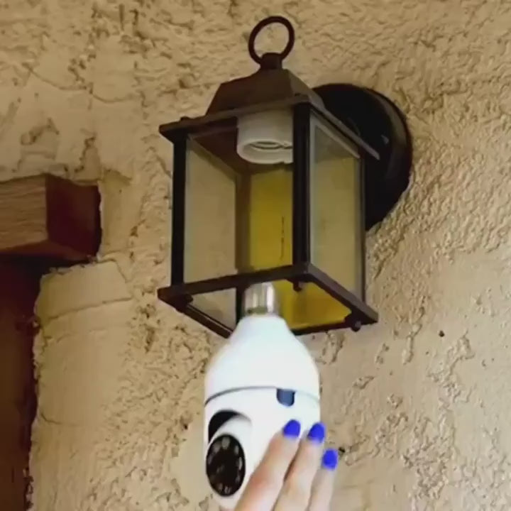 Combo x2🔥 Oferta Especial | 2 Cámaras Bombillo WiFi 360° Full HD por solo $119,900