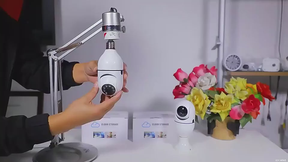 Combo x2🔥 Oferta Especial | 2 Cámaras Bombillo WiFi 360° Full HD por solo $119,900
