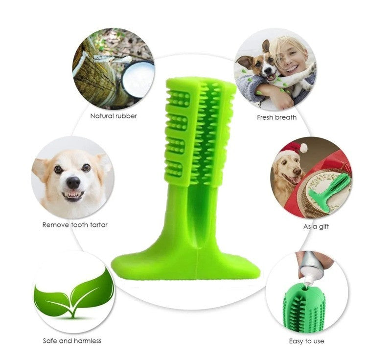 Cepillo Quita Sarro Para Mascotas 10cm