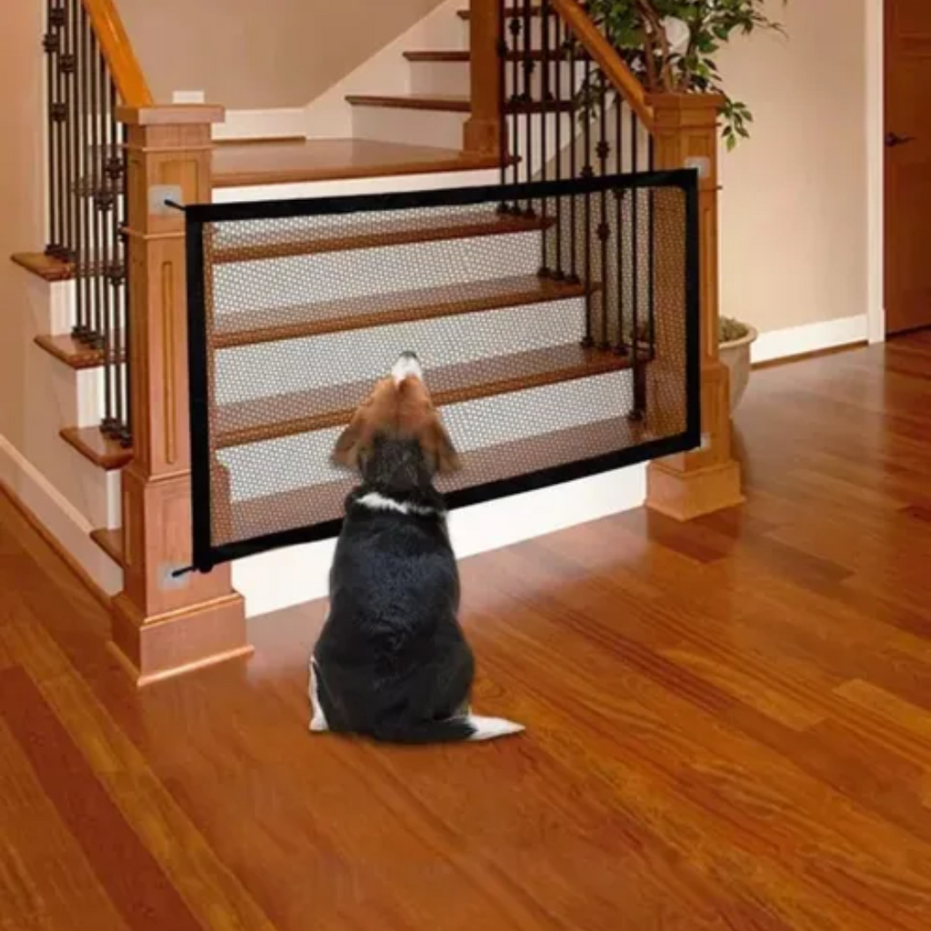 Malla de Puerta para Mascotas 110 x 75 cm – Barrera de Seguridad para Perros y Gatos