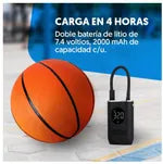 Compresor Inflador Llantas Recargable