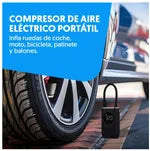 Compresor Inflador Llantas Recargable