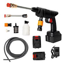 Pistola Hidrolavadora Inalámbrica 48V – 464 PSI, Doble Batería y Accesorios Completos